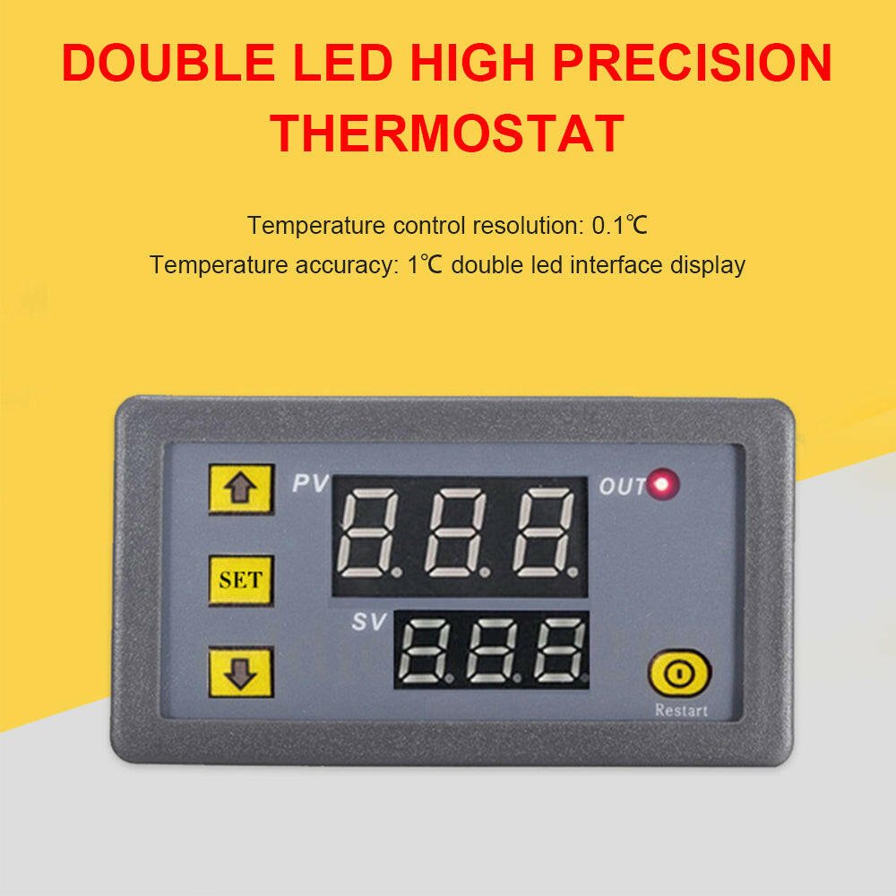 12V Intelligent Digital Temperature Controller Suitable for Universal