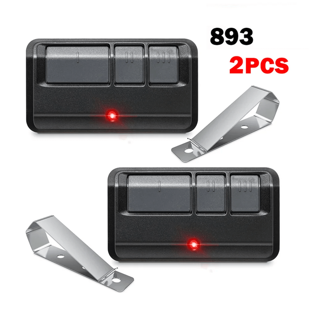 2 For Chamberlain LiftMaster Garage Door Opener Remote 893LM 953EV-P2 Learn