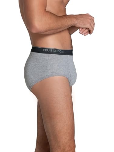 Fruit of the Loom Men's Underwear Briefs, Tag Free & Moisture Wicking