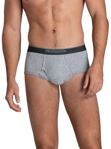 Fruit of the Loom Men's Underwear Briefs, Tag Free & Moisture Wicking