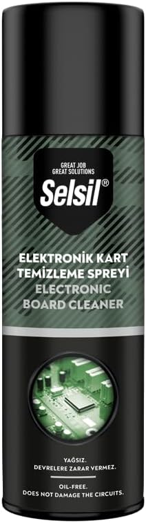 Selsil Elektronik Devre Kart Temizleyici 500 ml Yağsız