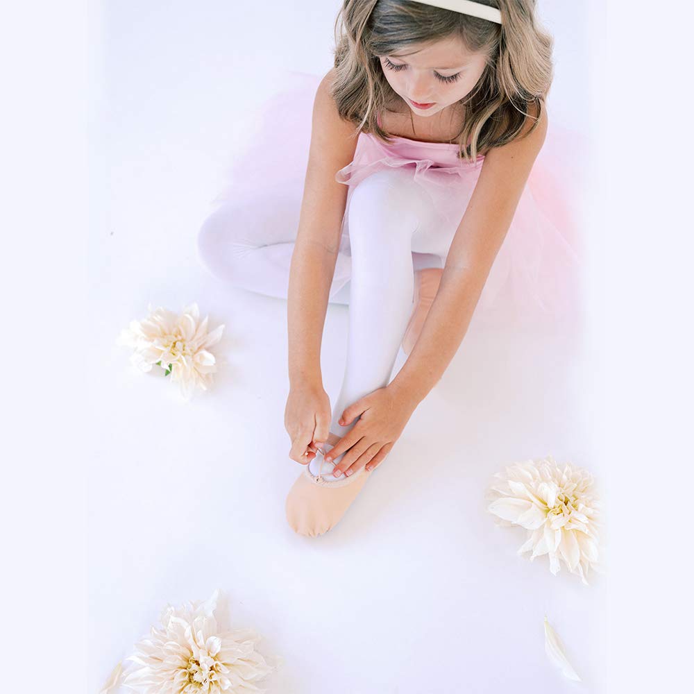 Stelle Ballet Shoes for Girls Toddler Soft Leather Split Sole Practice