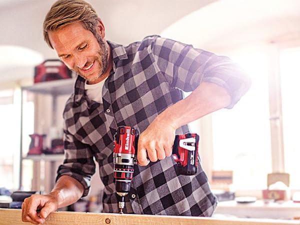 Einhell TP-CD 18/60 Li BL Akülü Vidalama Seti (2,5 Ah Akü ve Şarj Cihazı, 32 Parça Uç Seti ve Çanta Dahildir)