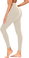 GAYHAY High Waisted Leggings with Pockets for Women - Buttery Soft Yoga Pants for Gym Workout, Athletic Running