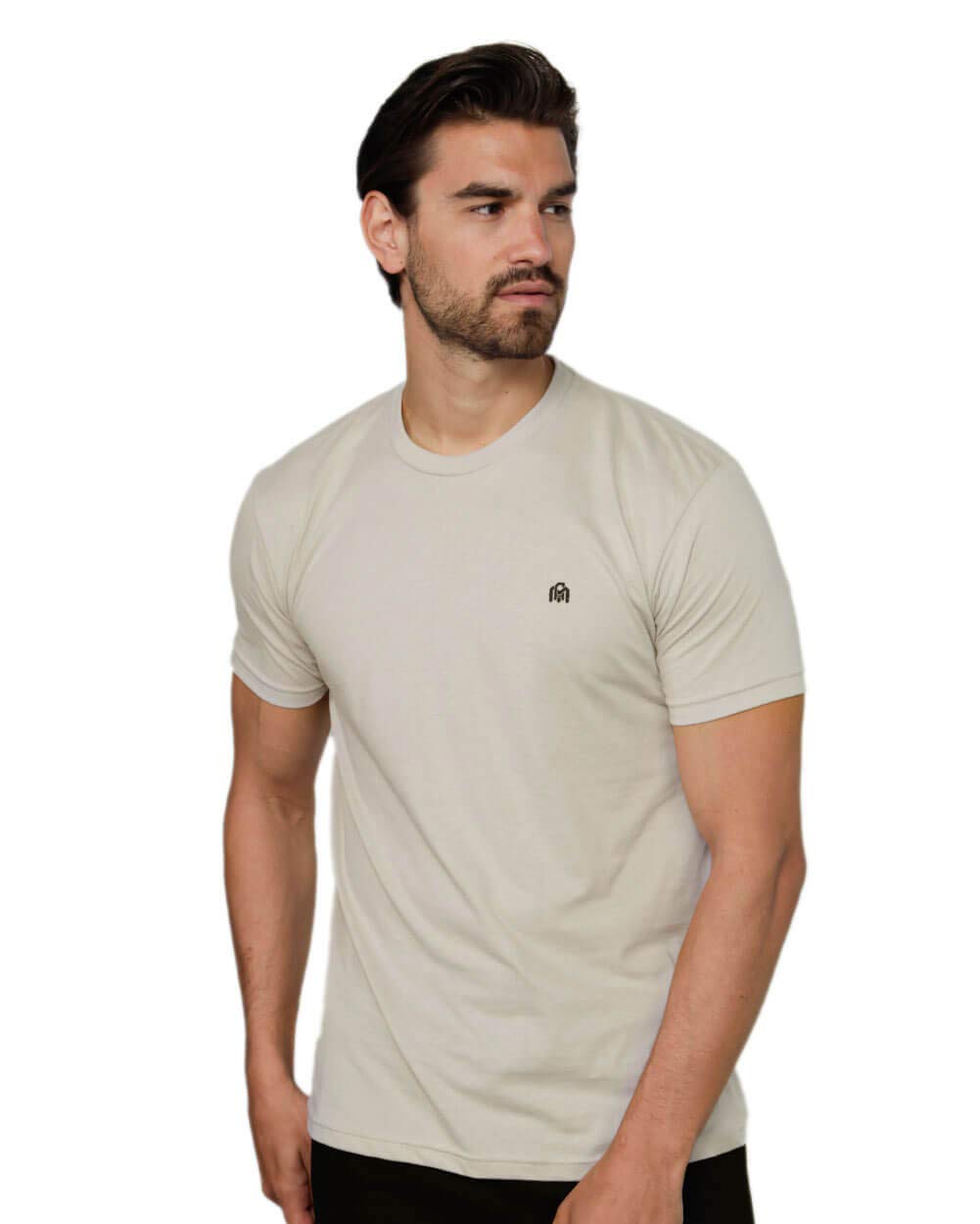Mens T Shirts Soft Cotton Crew Neck Athletic Fit Casual Tees S-4XL