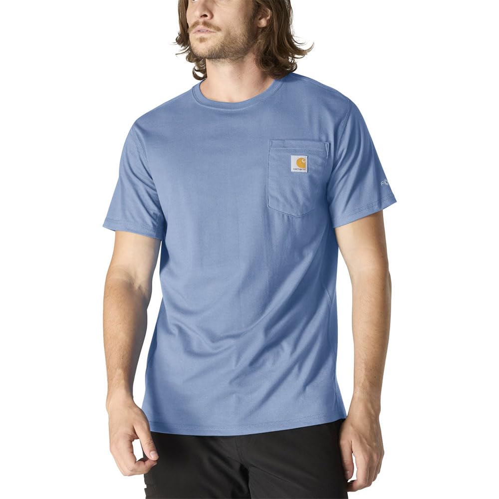 Carhartt Men's Force Relaxed Fit Midweight Short-Sleeve Pocket T-Shirt