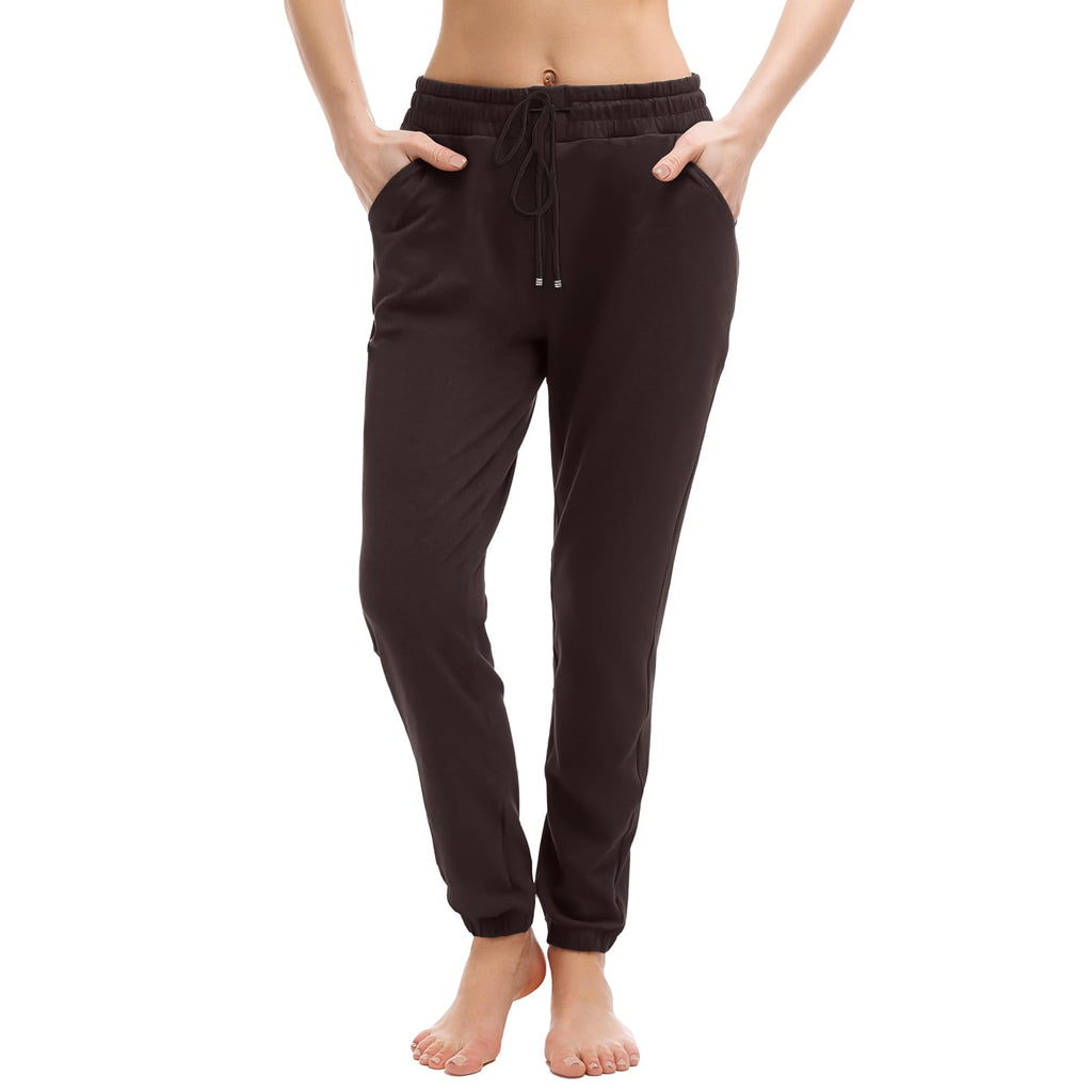 Walifrey Joggers with Pockets, Drawstring Sweatpants Women