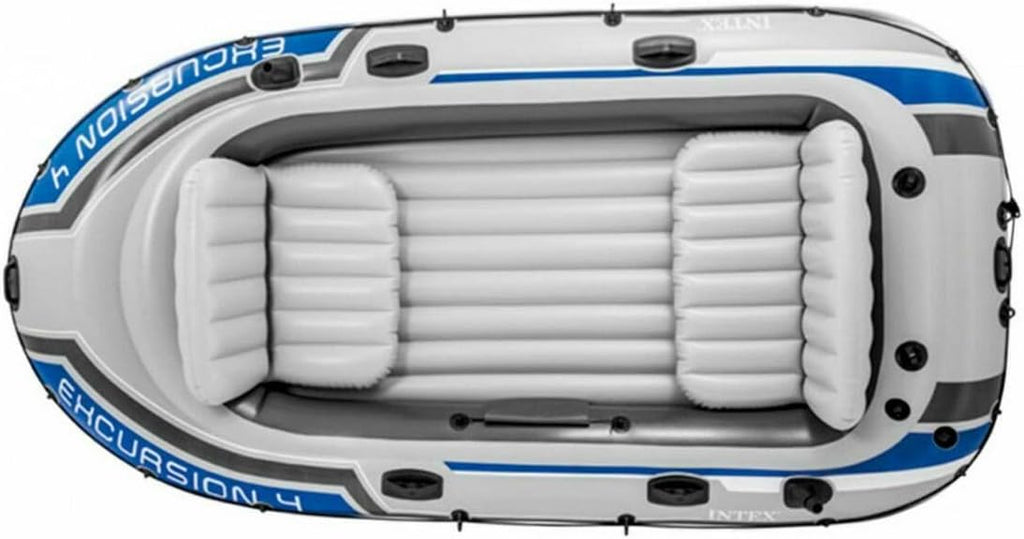 Intex 68324 Excursion Boat+Kürek+Pompa Set 315 cm, su sporları, plaj malzemesi, şişme ürün, yüzme aksesuarı, kamp, dalış, güvenlik