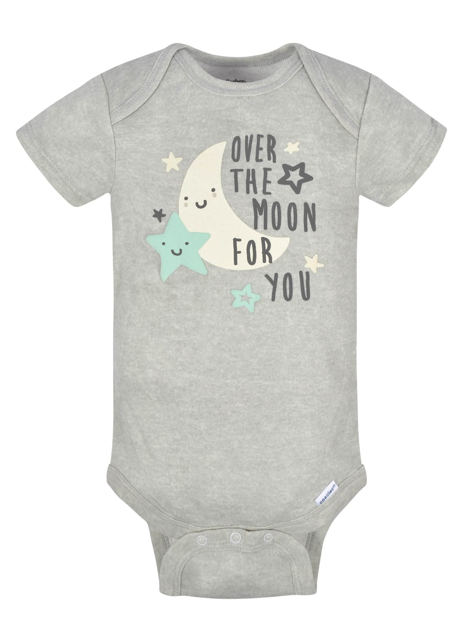 Gerber Baby Girls' 8-pack Short Sleeve Onesies Bodysuits