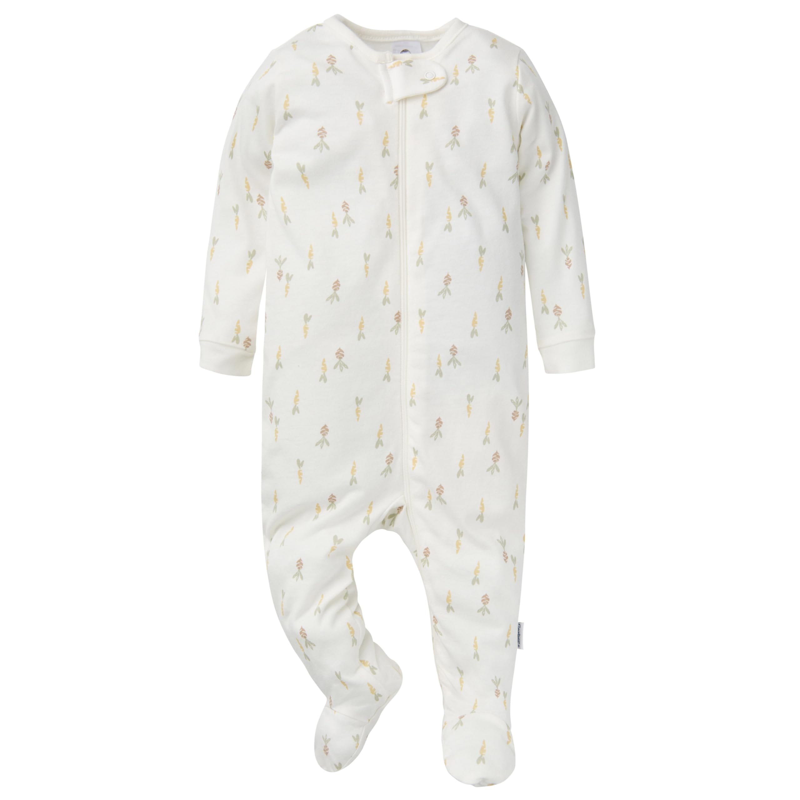Gerber Baby Girls 4-Pack Sleep 'N Play Footie