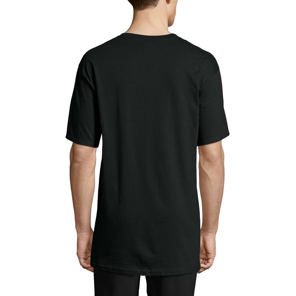 Hanes Men's Beefy-T T-Shirt, Heavyweight Cotton T-Shirts for Men, 1 or 2 Pack, Men's Tees (Tall