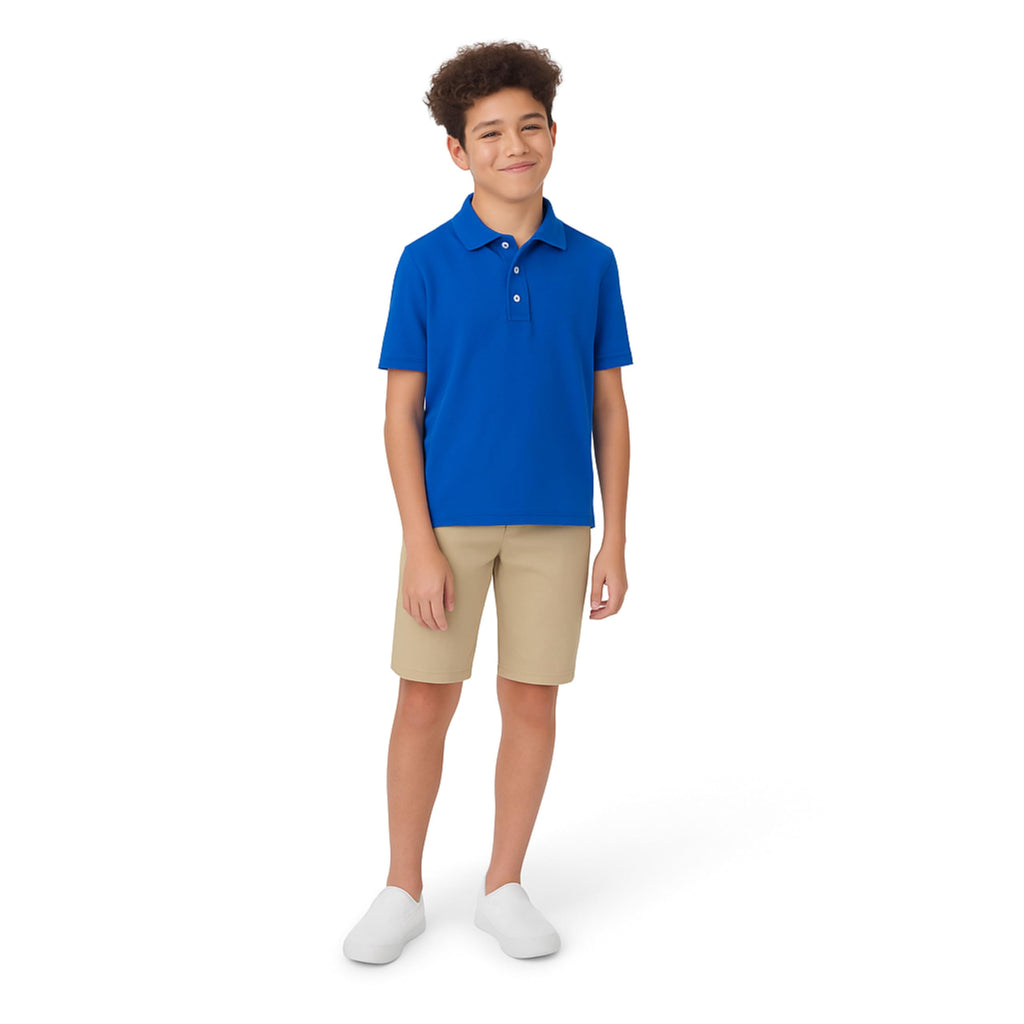 French Toast Kids' Pique Polo (Standard & Husky)
