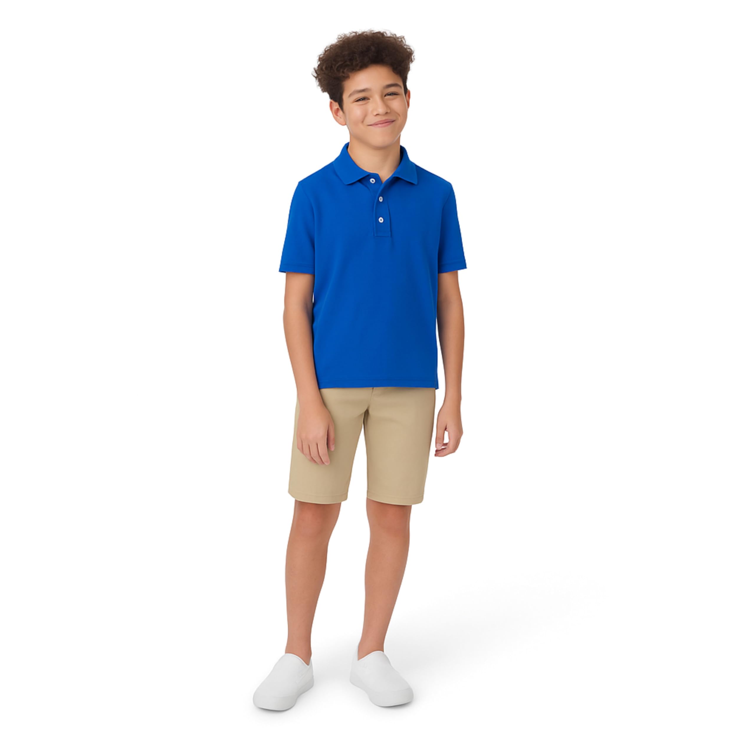 French Toast Kids' Pique Polo (Standard & Husky)
