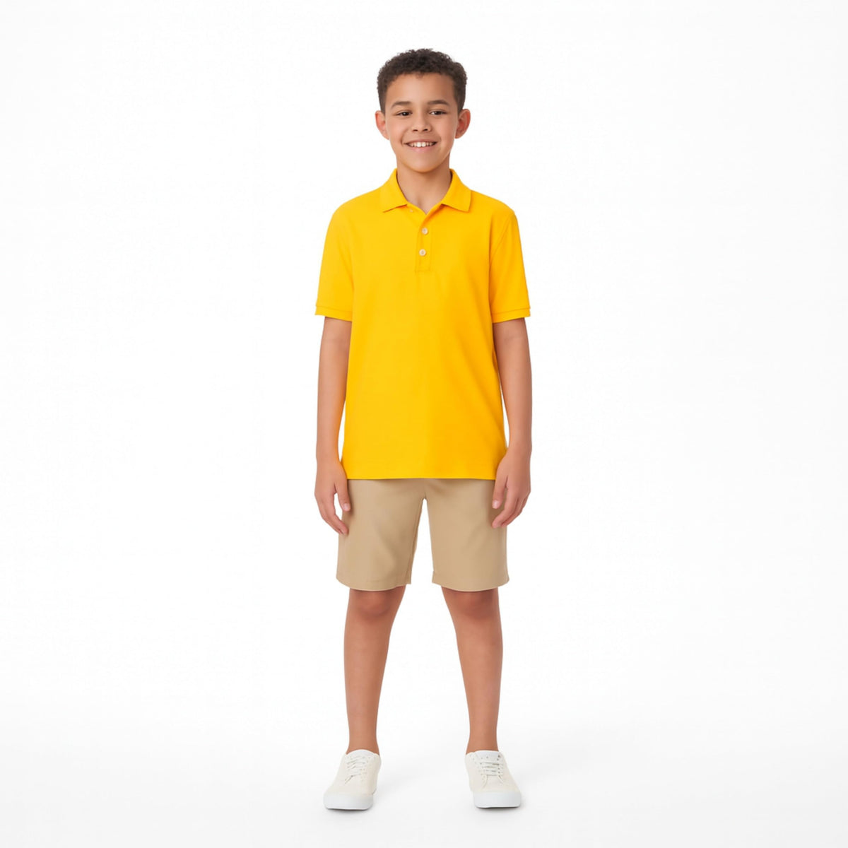 French Toast Kids' Pique Polo (Standard & Husky)