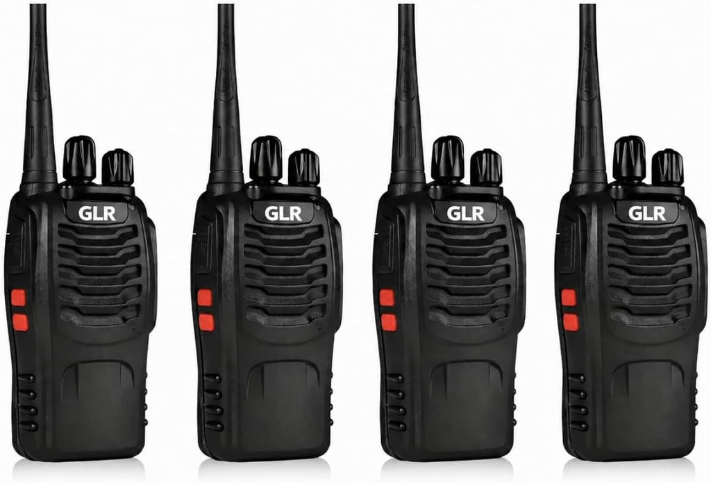 4 Adet Telsiz Seti Profesyonel Uzun Menzil Dayanıklı Şarjlı Telsiz Bf-888s