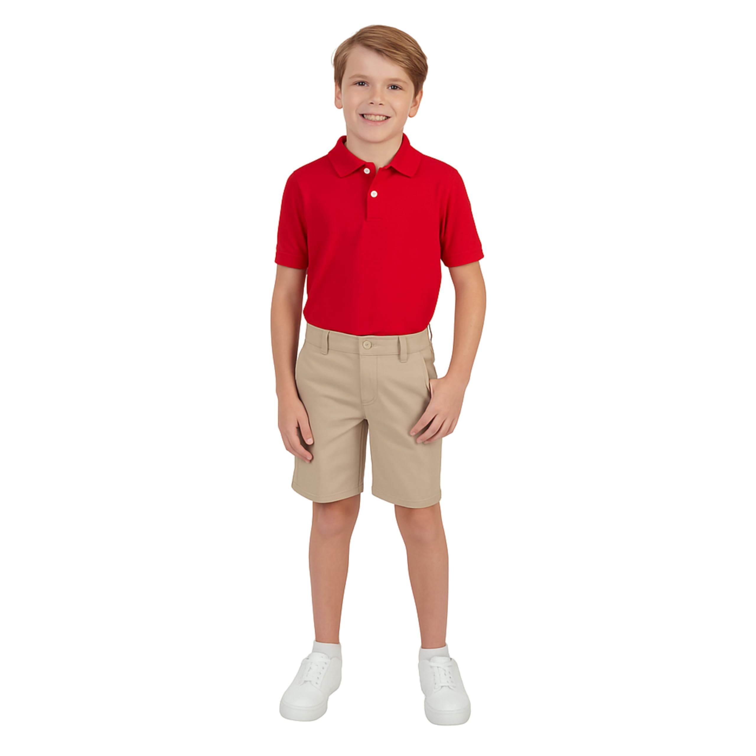 French Toast Kids' Pique Polo (Standard & Husky)