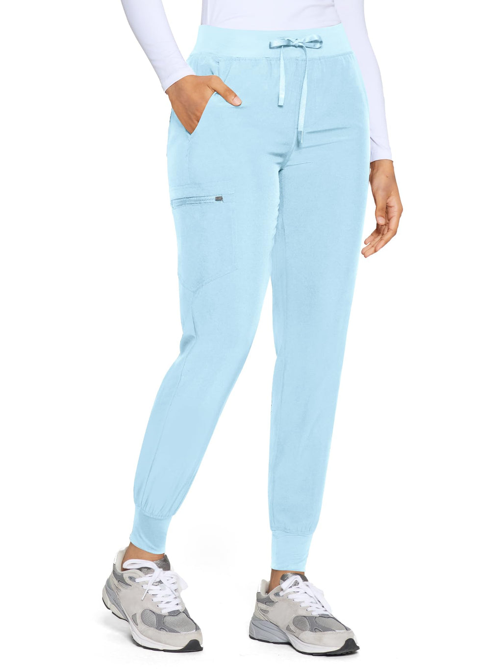COZYFIT Womens Scrub Pants - Soft Stretch Yoga Style