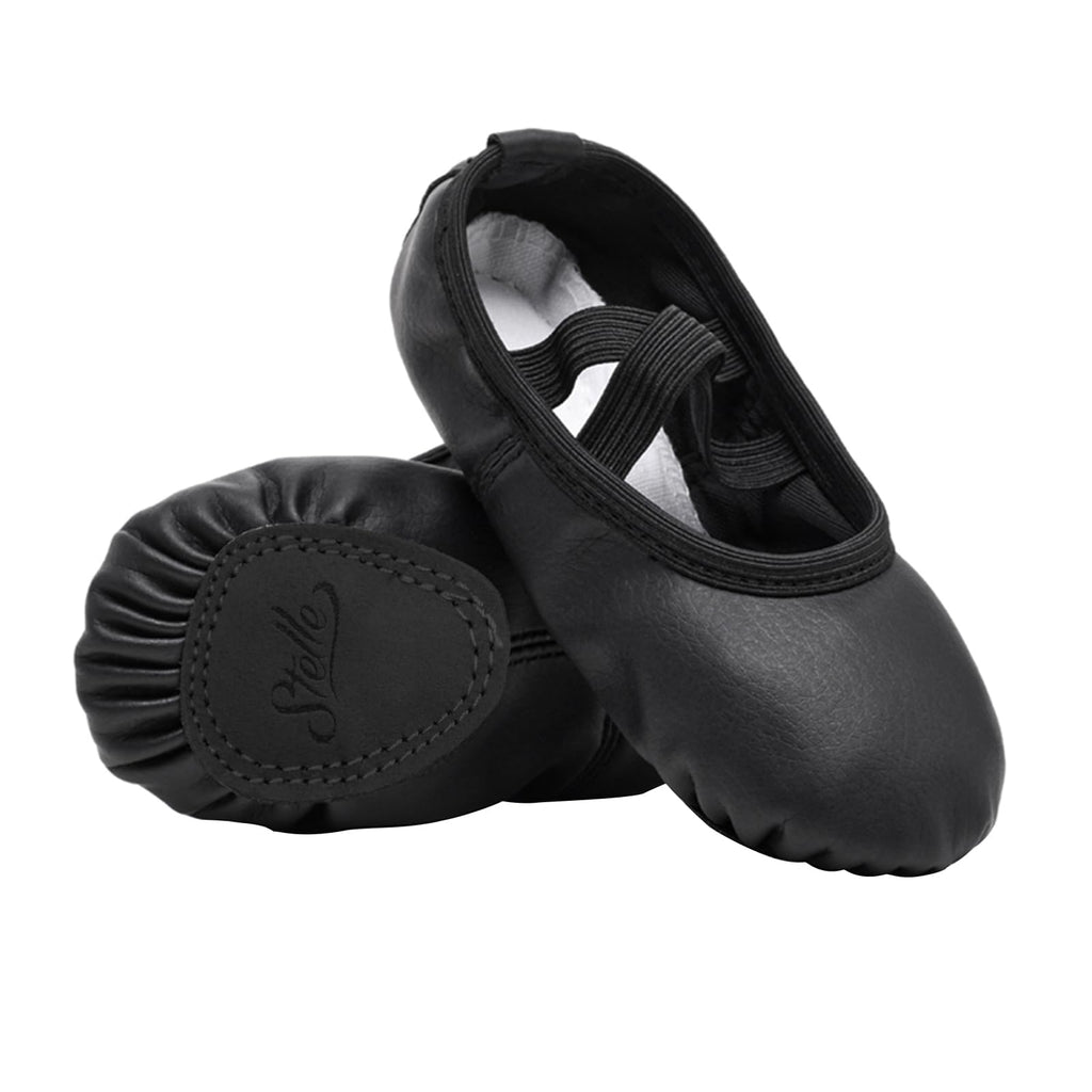 Stelle Ballet Shoes for Girls Toddler Soft Leather Split Sole Practice