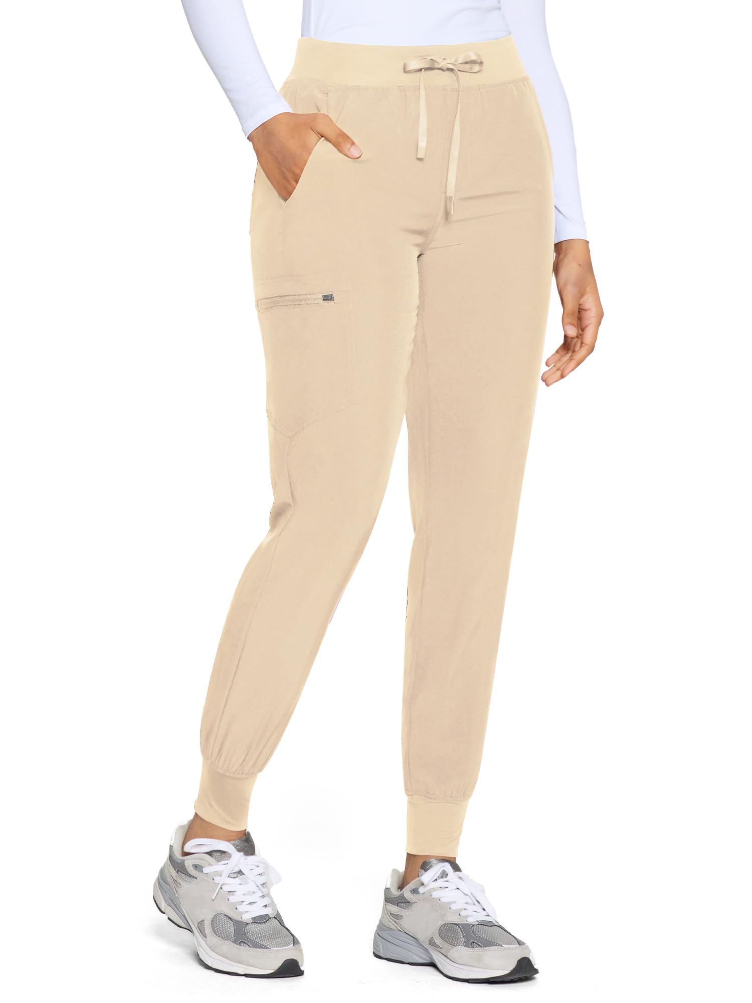 COZYFIT Womens Scrub Pants - Soft Stretch Yoga Style