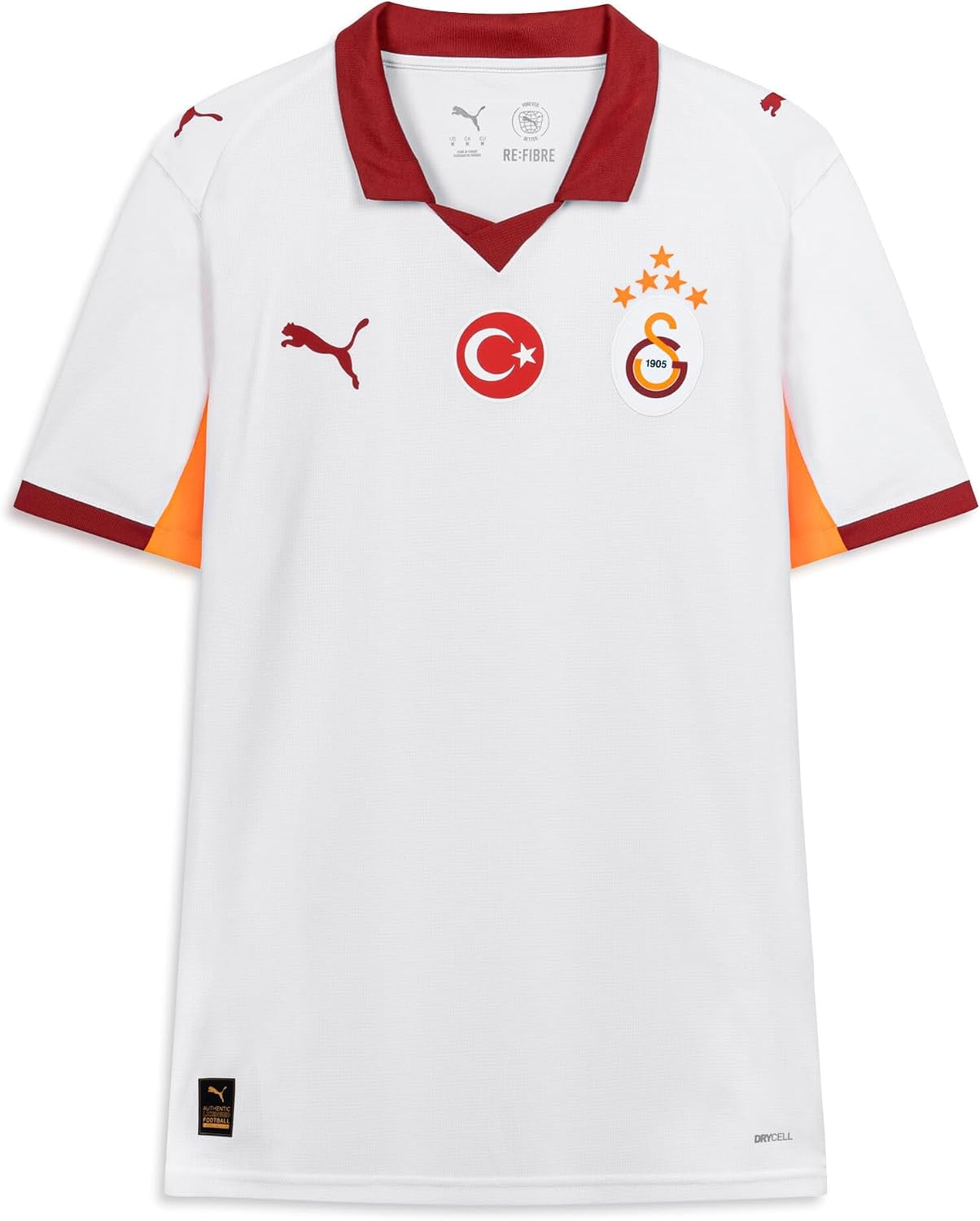 Galatasaray 2025/26 Dış Saha Erkek Beyaz Futbol Forması 77981102