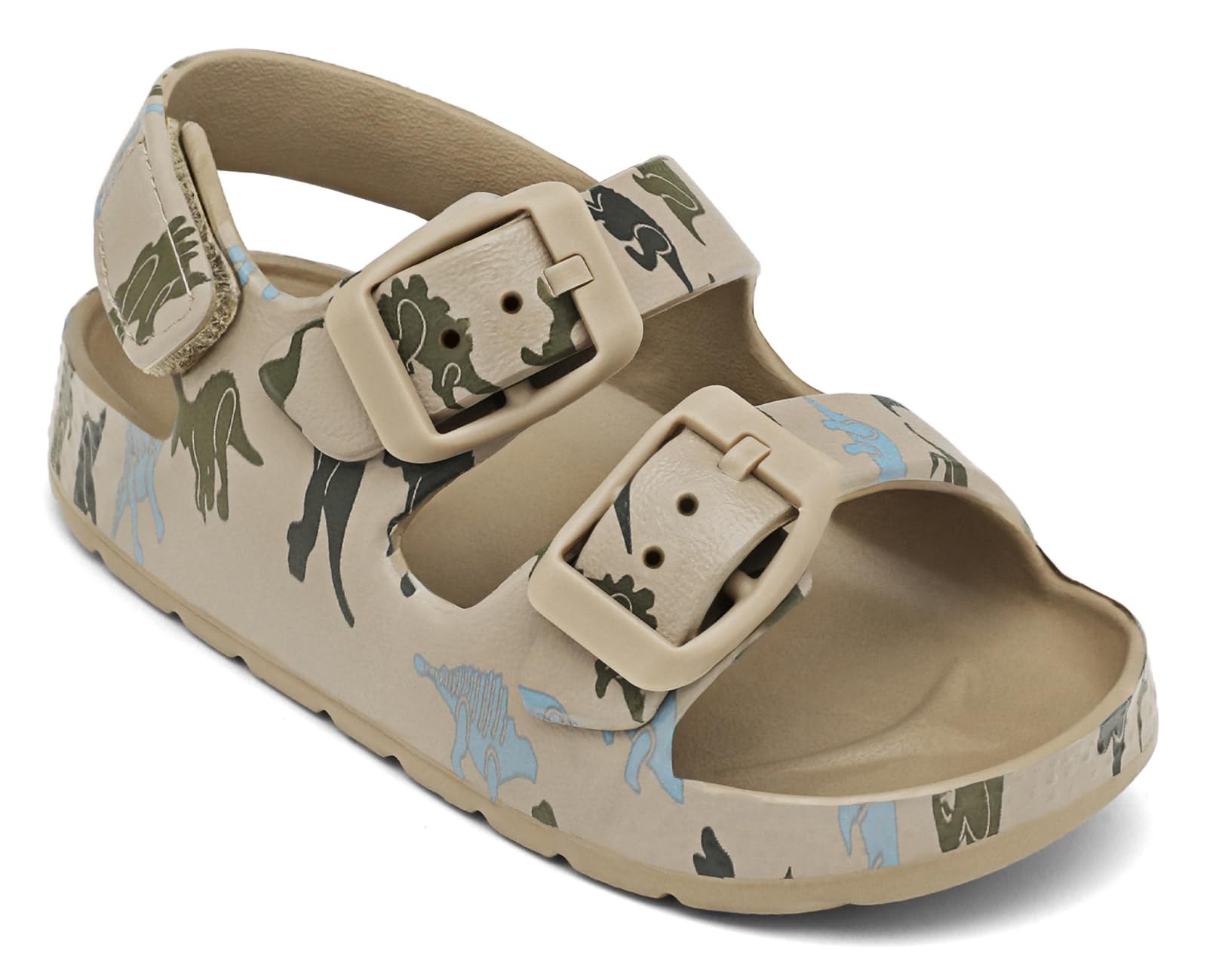 ChayChax Toddler Boys Girls Double Buckle Sandals Children's Adjustable Back Strap Water Sandal