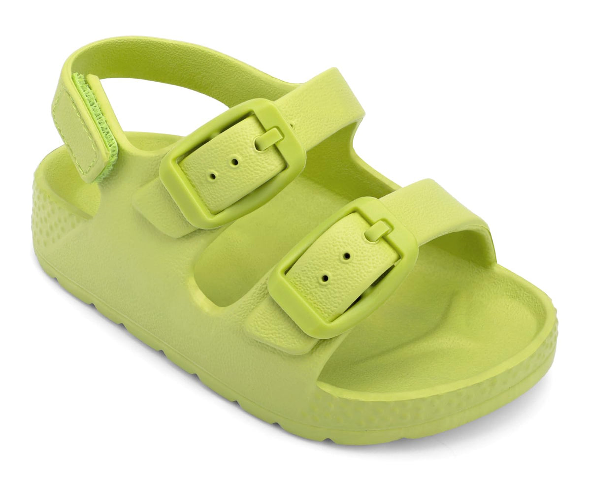 ChayChax Toddler Boys Girls Double Buckle Sandals Children's Adjustable Back Strap Water Sandal