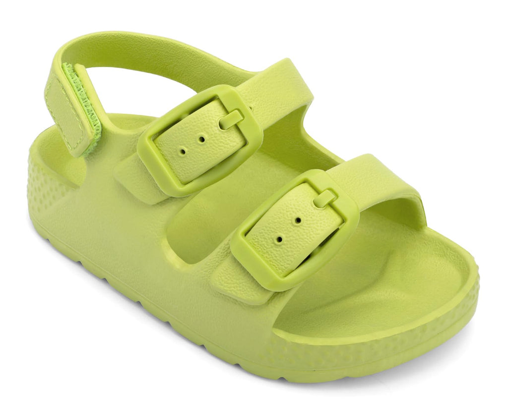 ChayChax Toddler Boys Girls Double Buckle Sandals Children's Adjustable Back Strap Water Sandal