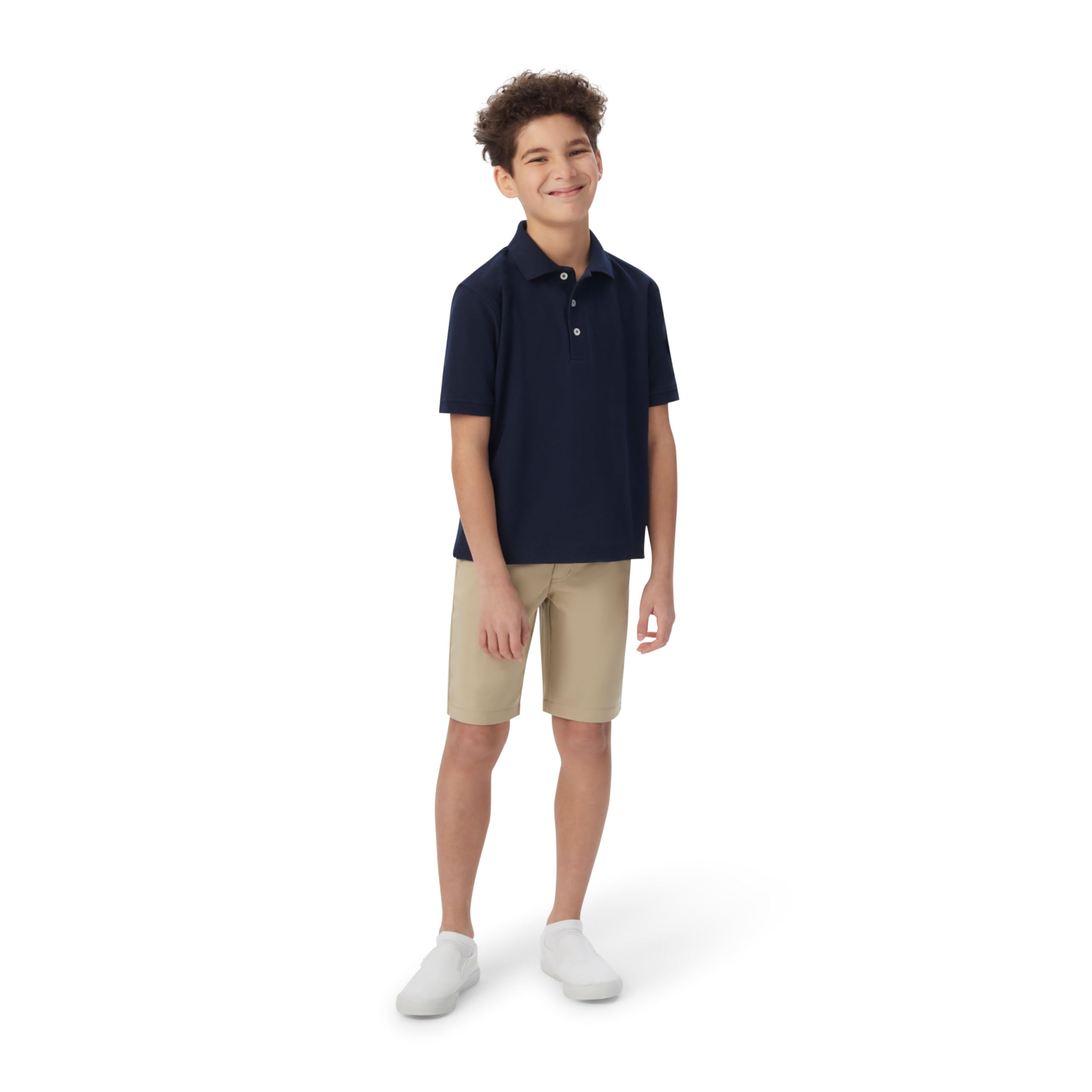 French Toast Kids' Pique Polo (Standard & Husky)