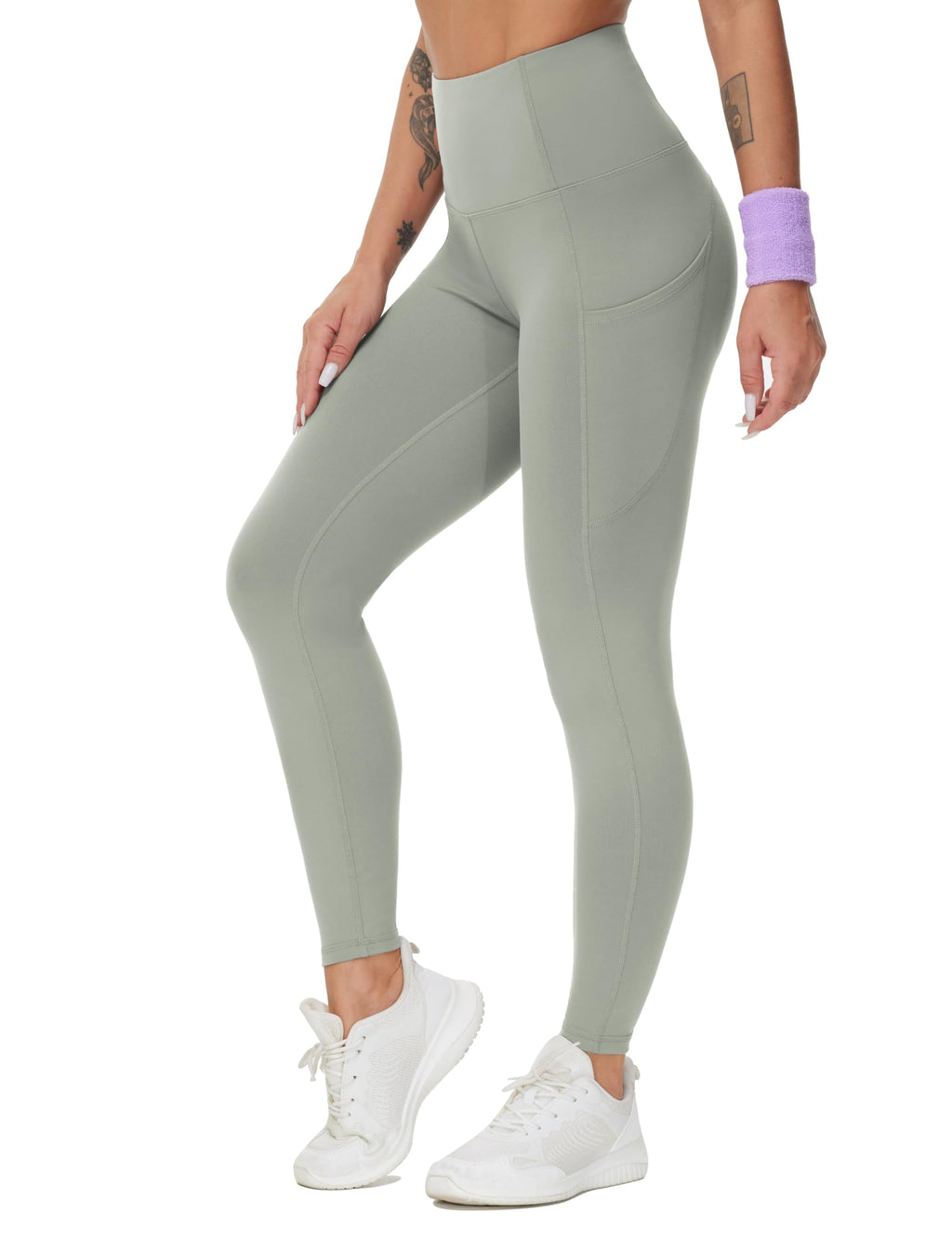 THE GYM PEOPLE Women's Thick High Waist Yoga Pants Workout Leggings