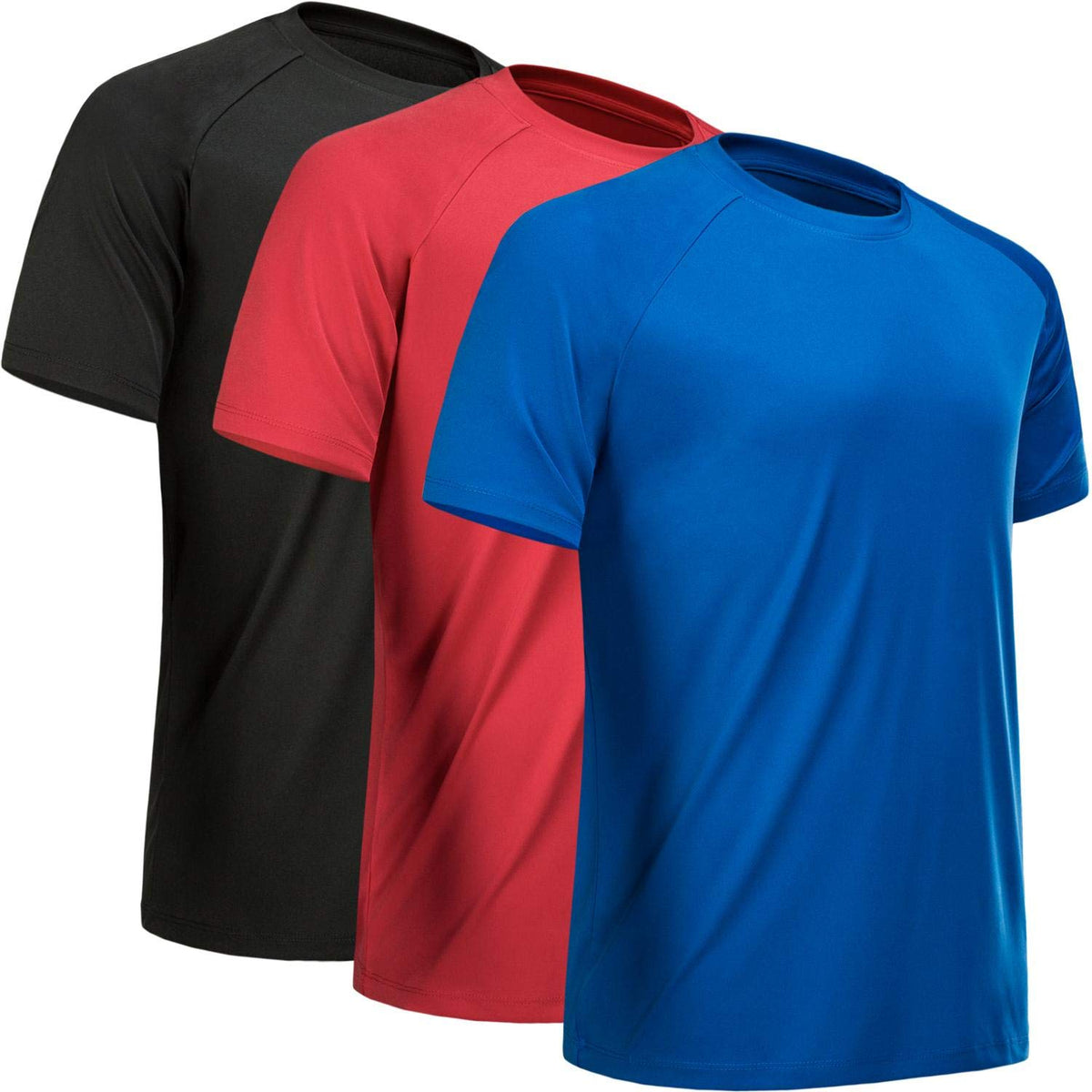 Workout Shirts for Men Short Sleeve Quick Dry Gym T Shirt