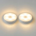 Amber LED Hareket Sensörlü Ledli Gece Lambası Şarj Edilebilir, Taşınabilir 4000k Günışığı (2 Adet)