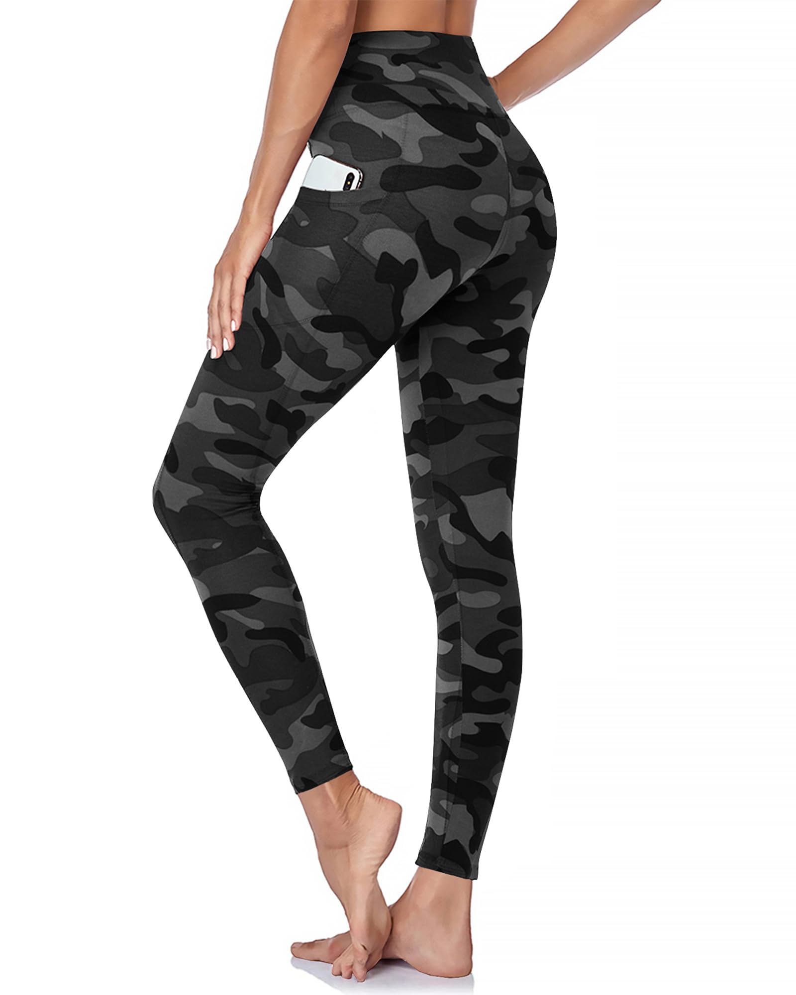 GAYHAY High Waisted Leggings with Pockets for Women - Buttery Soft Yoga Pants for Gym Workout, Athletic Running