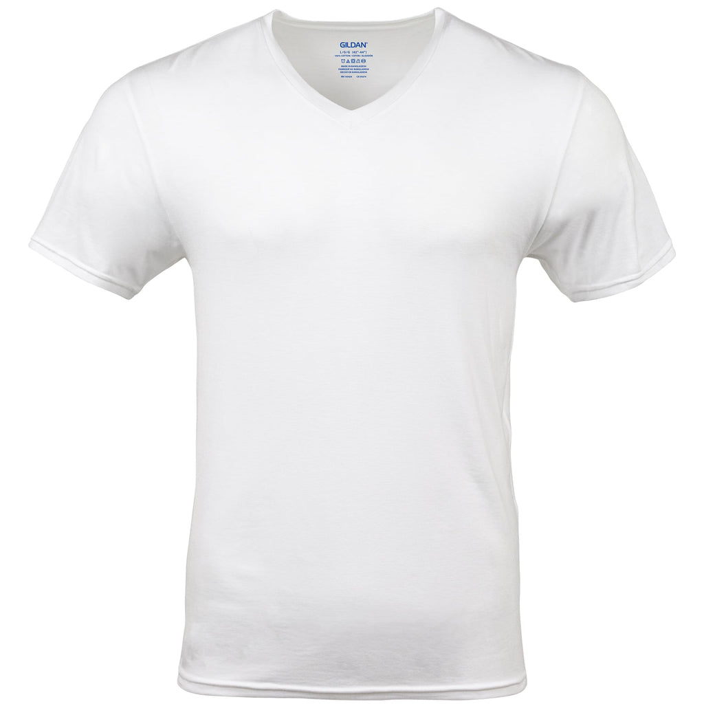 Gildan Men's V-Neck T-Shirts, Multipack, Style G1103