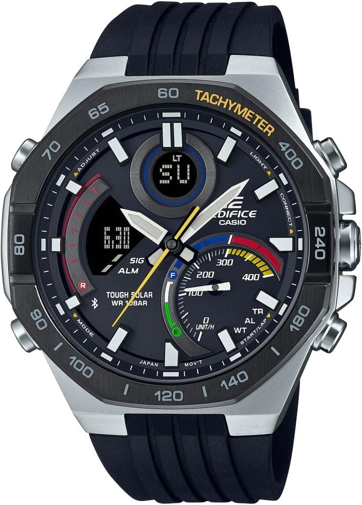 Casio ECB-950MP-1ADF Kol Saati, Edifice, Analog/Digital, Gri-Siyah, Erkek
