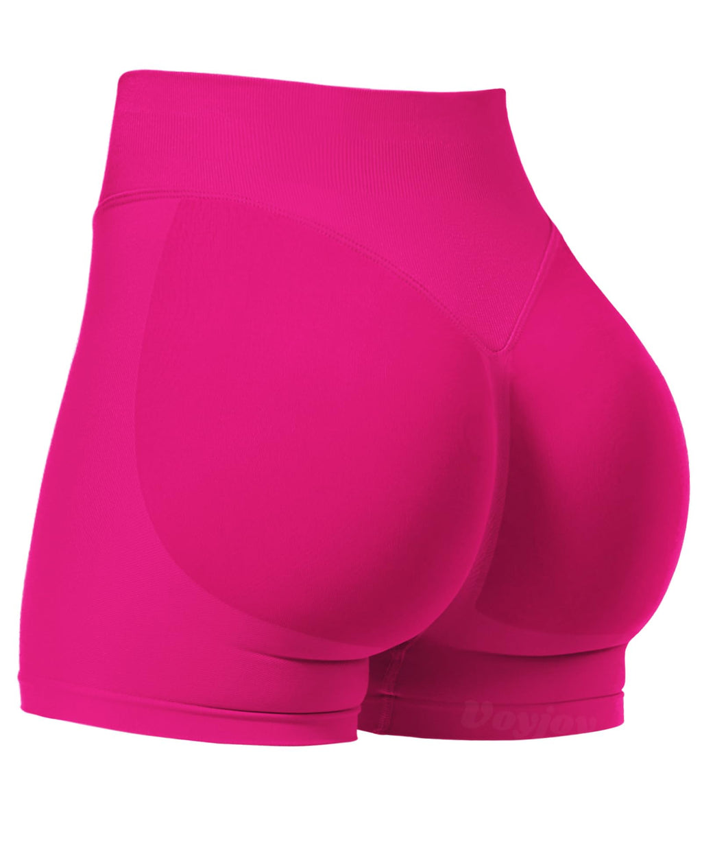 VOYJOY Women Workout Impact Shorts 2.5"/ 3.6"/ 4.5"/ 6" Scrunch Butt Booty