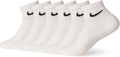 Nike Adult Everyday Cushioned Training Ankle Socks (6-Packs) | Mens Womens