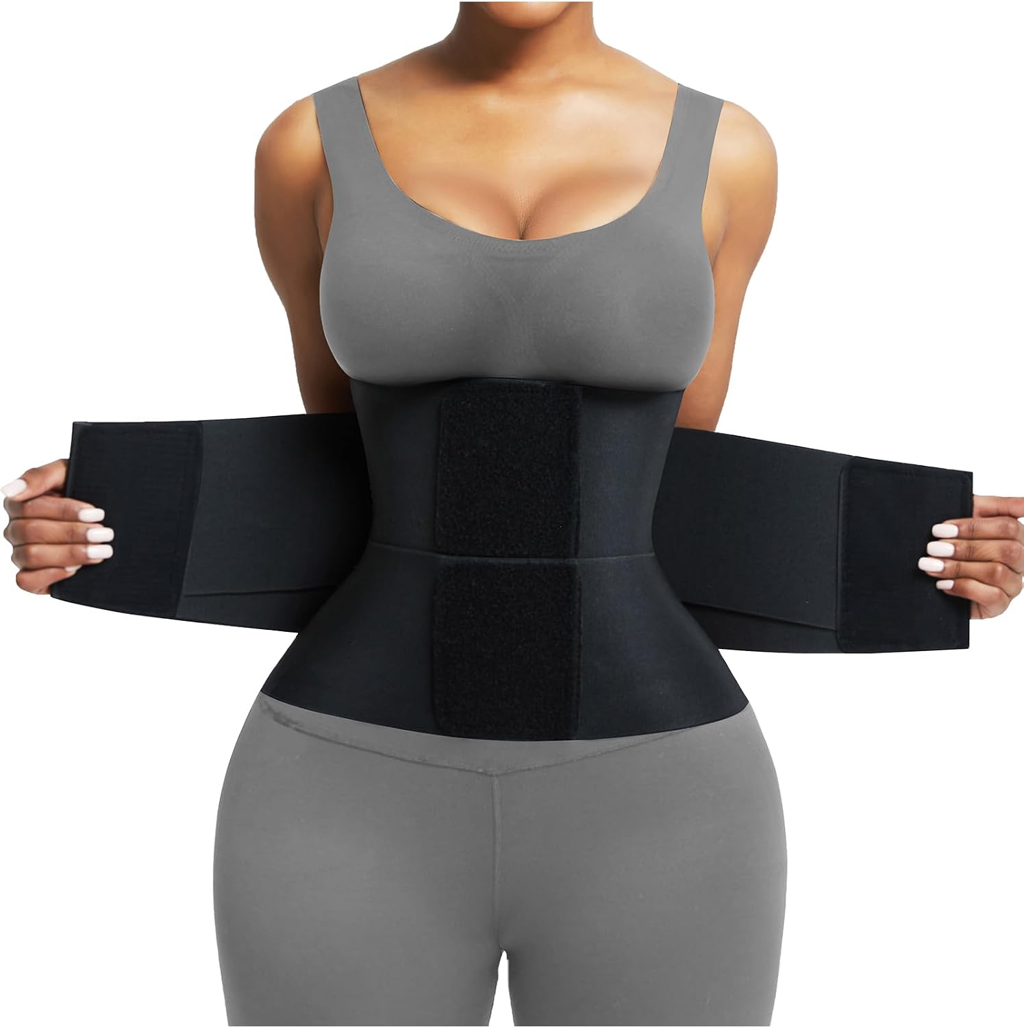 FeelinGirl Waist Trainer Belt Cincher Corset Tummy Control Faja Body Shaper
