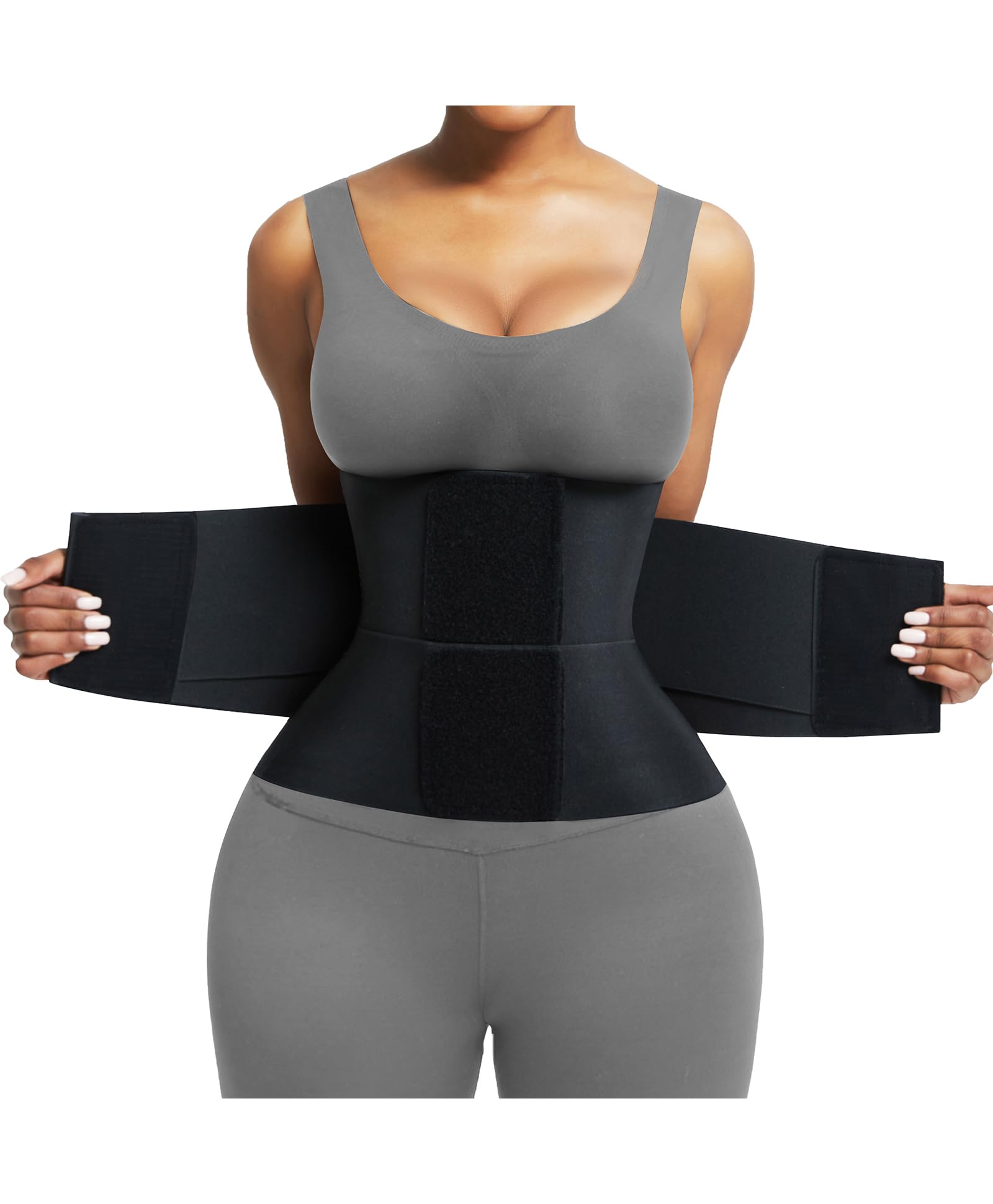 FeelinGirl Waist Trainer Belt Cincher Corset Tummy Control Faja Body Shaper