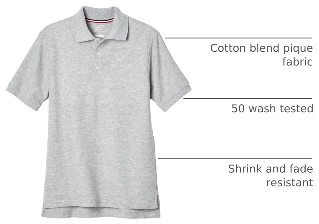 French Toast Kids' Pique Polo (Standard & Husky)