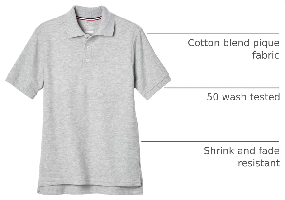 French Toast Kids' Pique Polo (Standard & Husky)