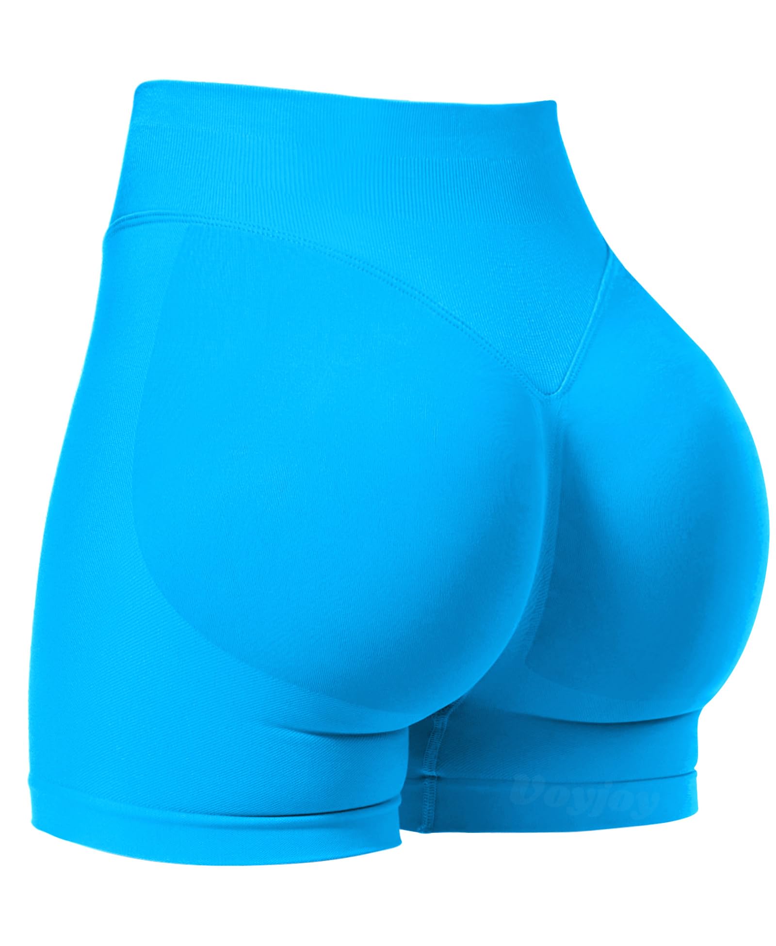 VOYJOY Women Workout Impact Shorts 2.5"/ 3.6"/ 4.5"/ 6" Scrunch Butt Booty