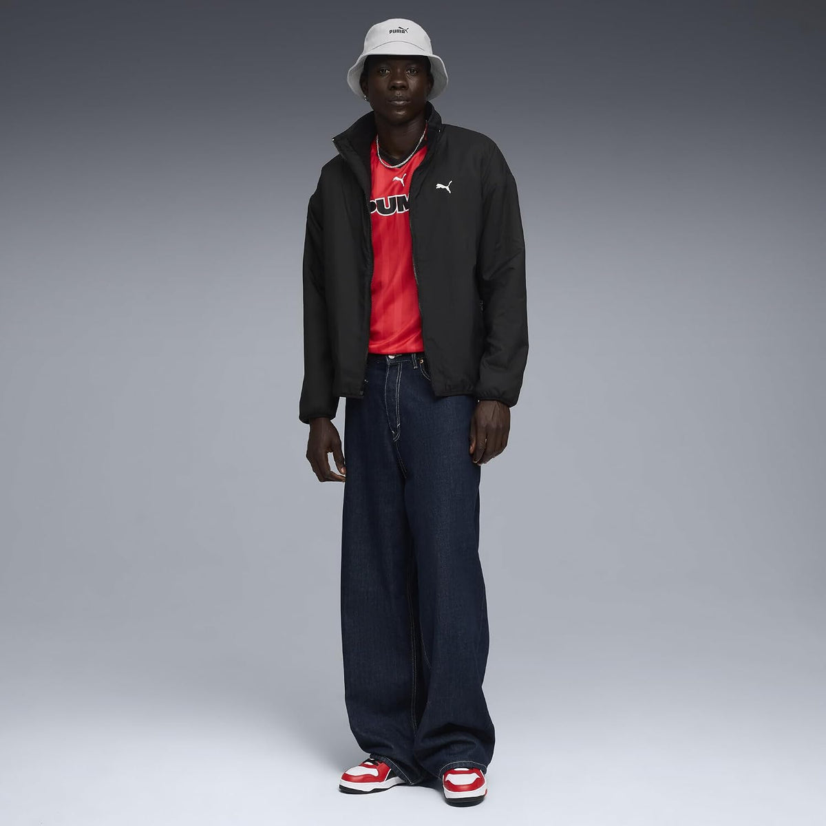 PUMA Reversible Sherpa Jacket Mont Erkek