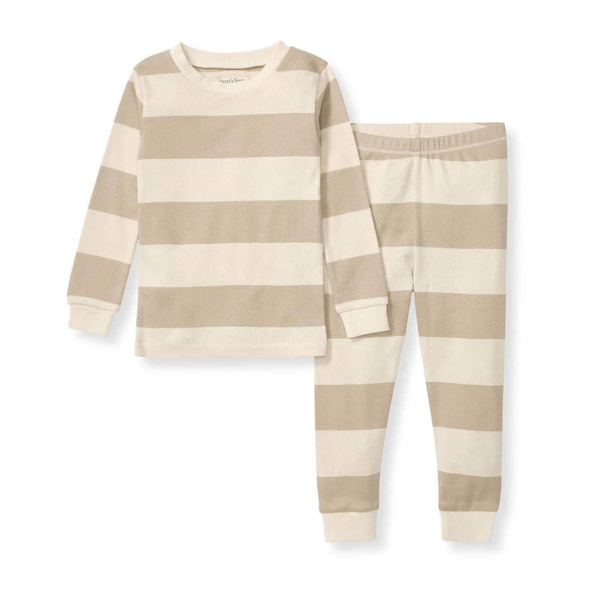 Burt's Bees Baby Organic Cotton Pajamas for Boys, Toddler PJ Set, 2-PC