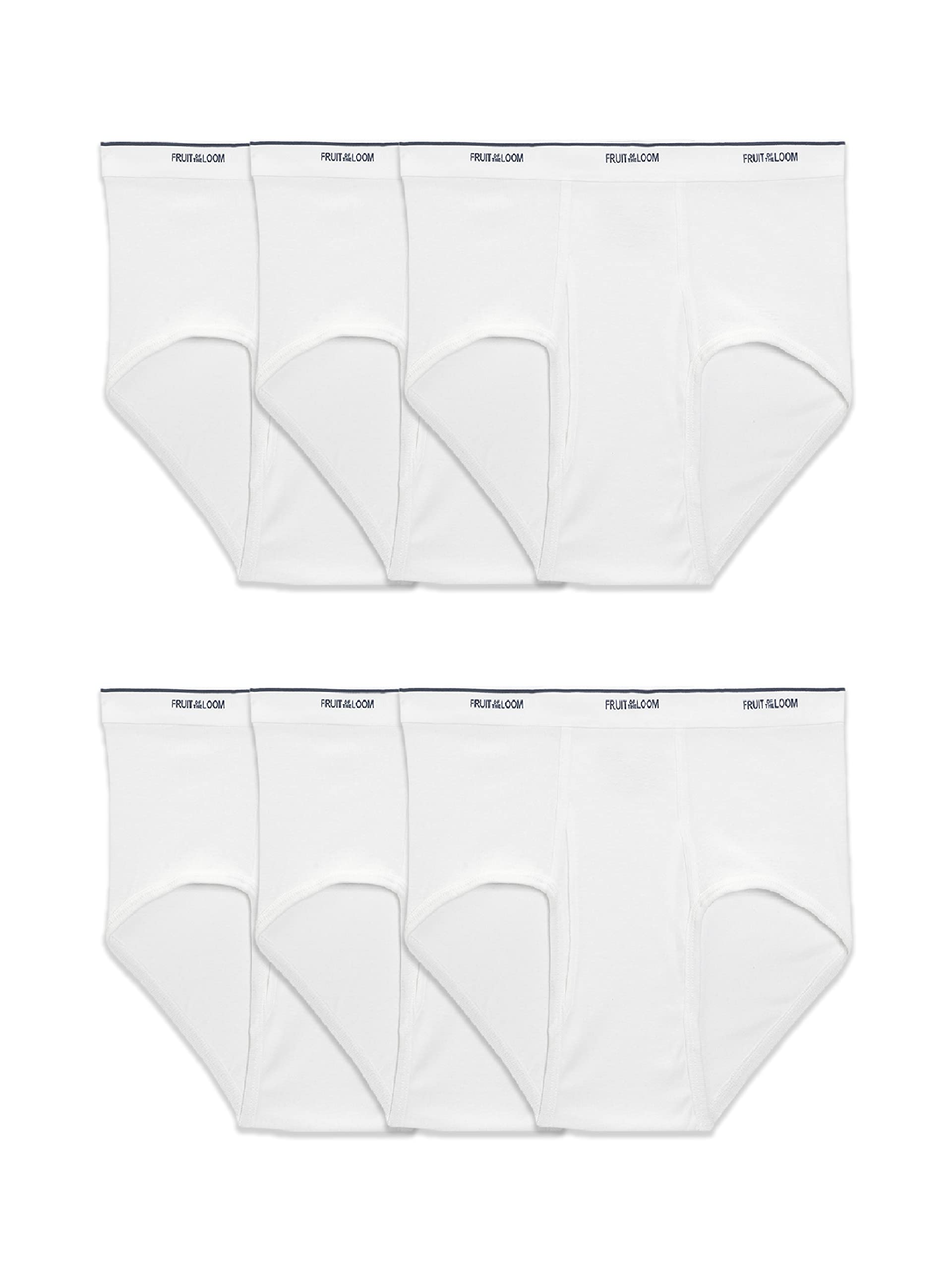 Fruit of the Loom Men's Underwear Briefs, Tag Free & Moisture Wicking