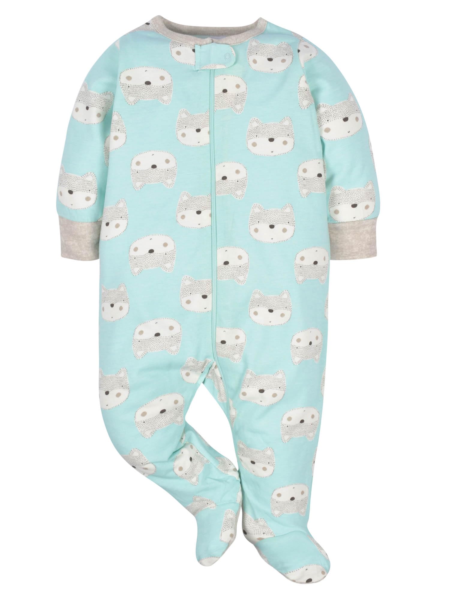 Gerber Baby Boys' 4 Pack Sleep 'N Play Footie