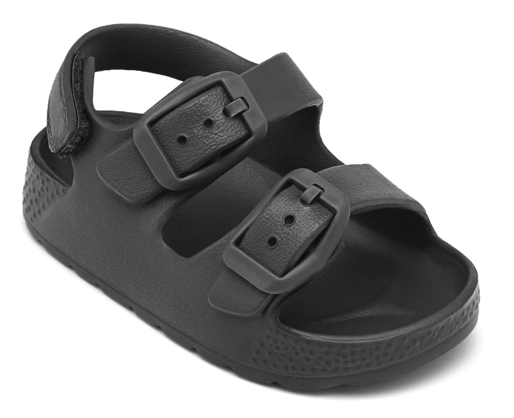 ChayChax Toddler Boys Girls Double Buckle Sandals Children's Adjustable Back Strap Water Sandal
