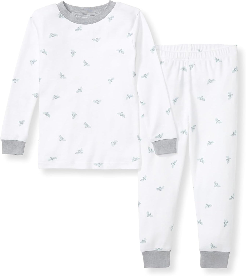 Burt's Bees Baby Organic Cotton Pajamas for Boys, Toddler PJ Set, 2-PC