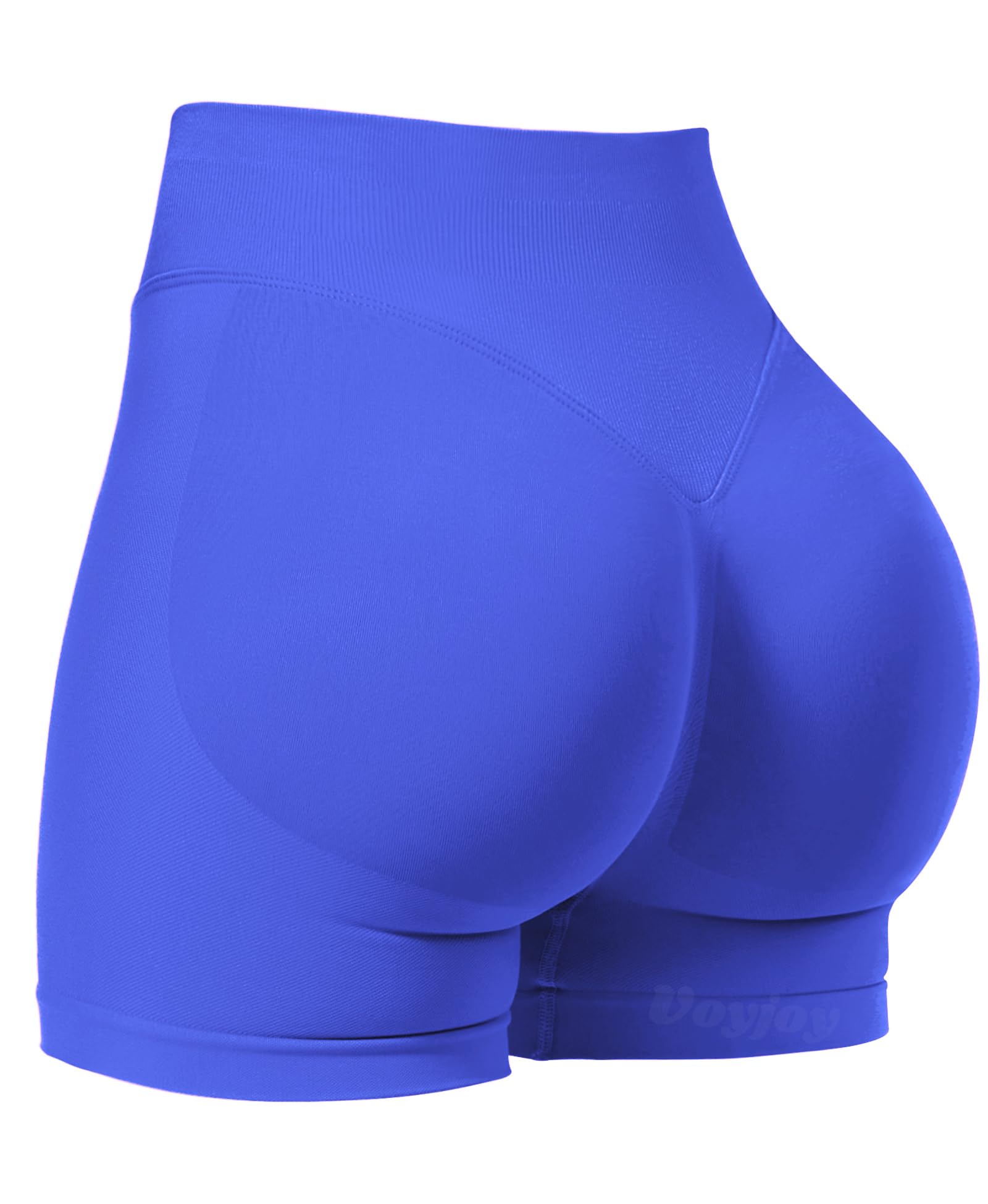 VOYJOY Women Workout Impact Shorts 2.5"/ 3.6"/ 4.5"/ 6" Scrunch Butt Booty