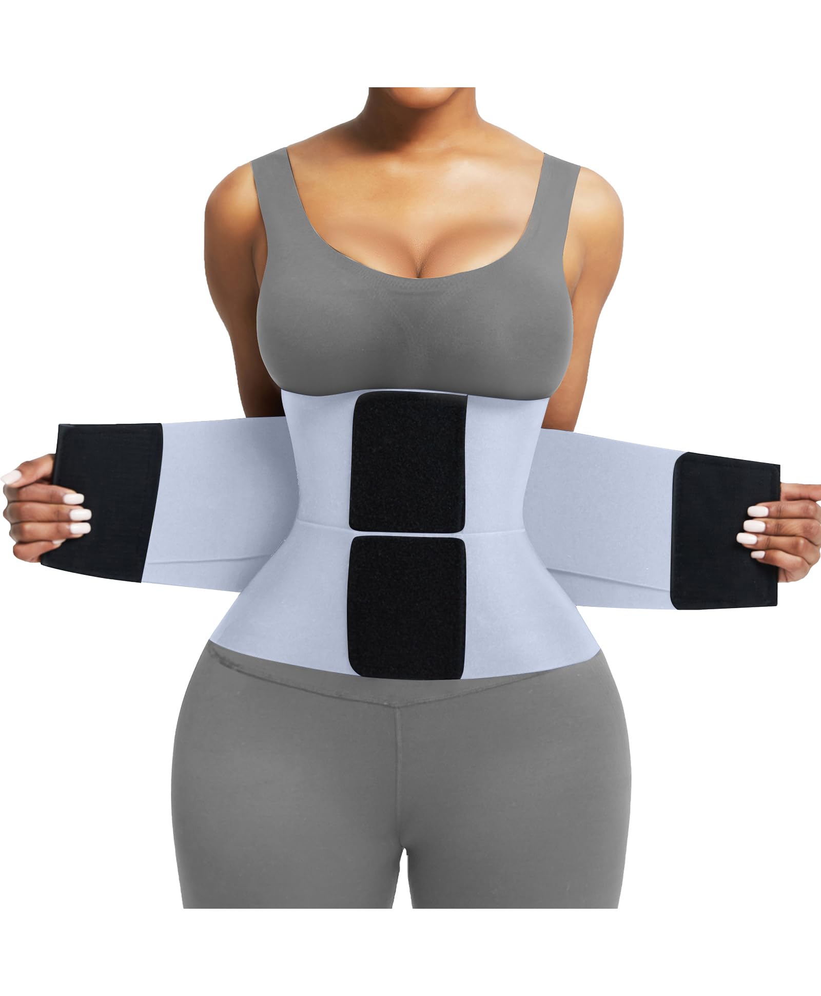FeelinGirl Waist Trainer Belt Cincher Corset Tummy Control Faja Body Shaper