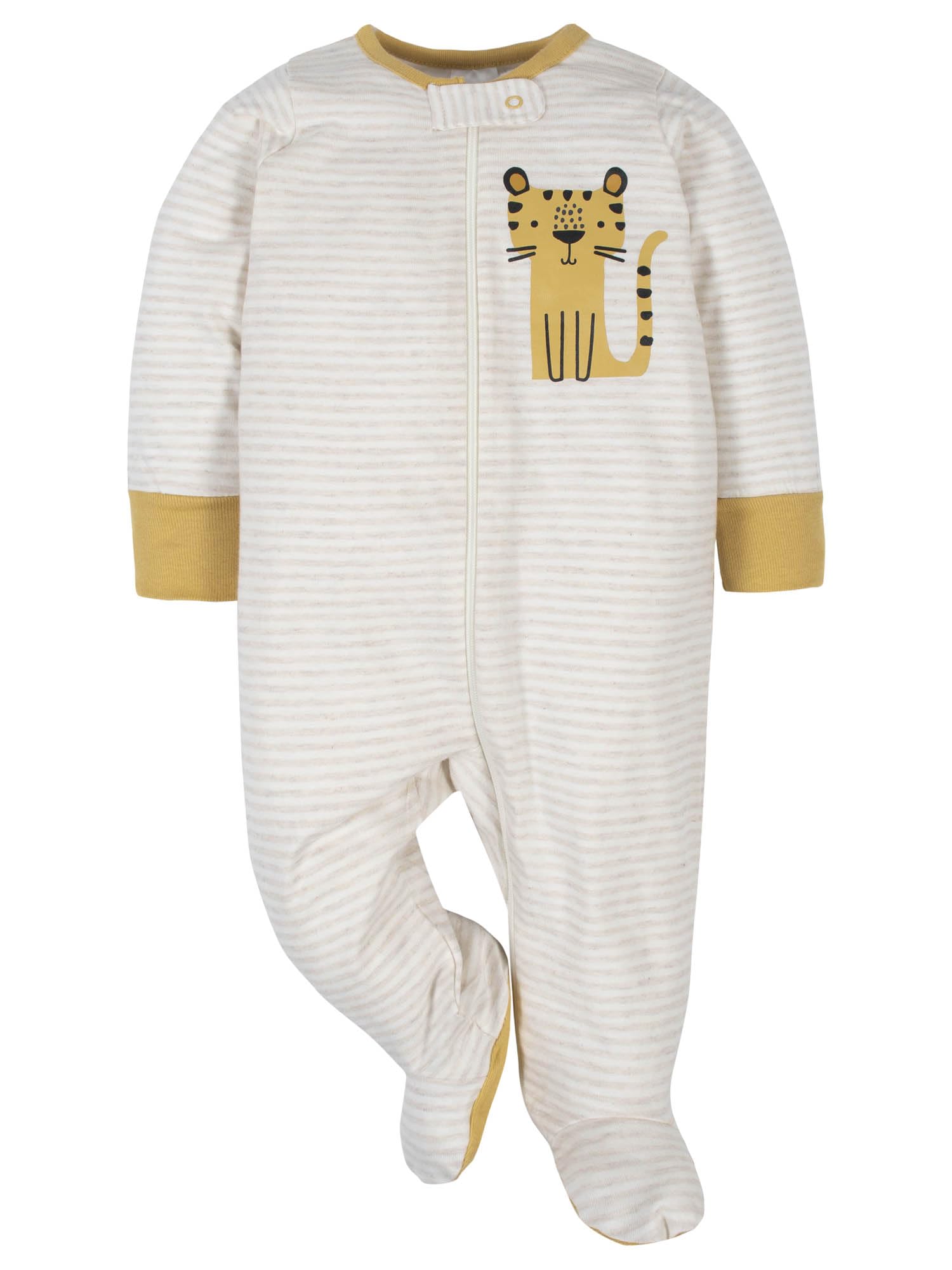 Gerber Baby Boys' 4 Pack Sleep 'N Play Footie